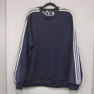 ADIDAS CLIMAWARM SIZE XL SWEATSHIRT NAVY BLUE